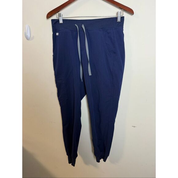 FIGS Zamora Jogger Scrub Pants Women’s Small Blue - Picture 1 of 5